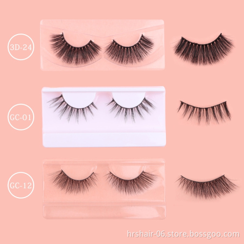 Free sample private label  Mink Fur Eyelashes  Extra Long Lashes Vendor